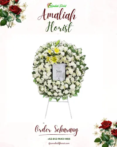 Krans Bunga Duka Cita di Babadan